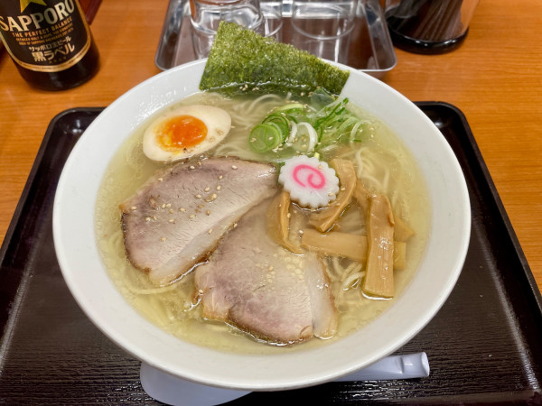 「サッポロ黒生→ 支那そば」@青梅街道 大勝軒 杉並の写真