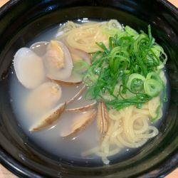 鯛出汁あさりたっぷりラーメン