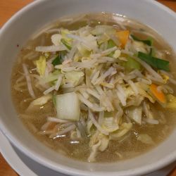 野菜たっぷりタンメン ¥620
