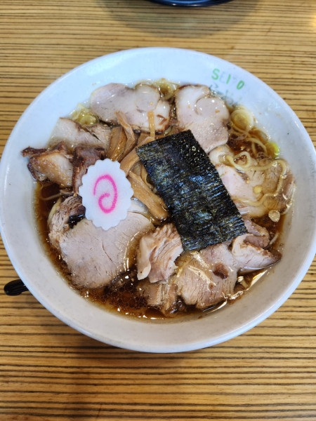 「生姜醤油チャーシューめん大盛」@新潟長岡らーめん みずさわ 東大宮店の写真