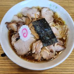 生姜醤油チャーシューめん大盛