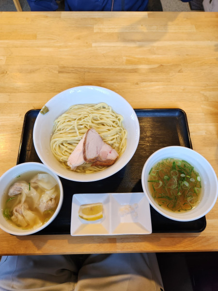 「昆布水のつけそば」@支那そば くろ田の写真