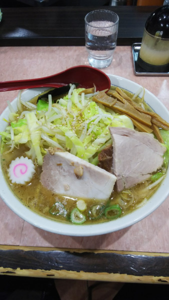 「中華そば並塩味野菜」@所沢大勝軒の写真