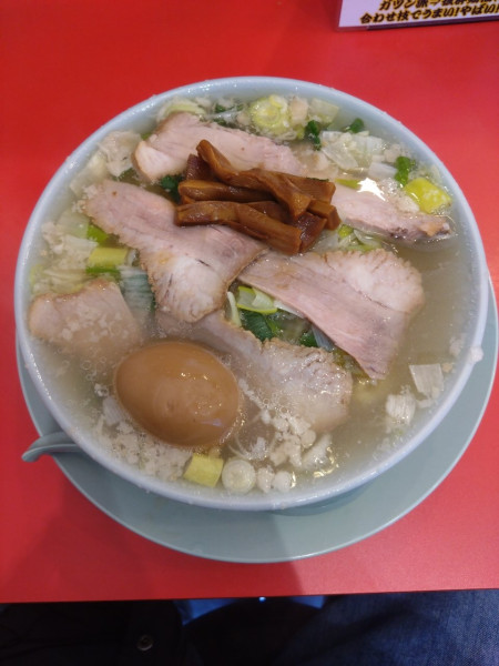 「ねぎとんラーメン＋味玉（クーポン）」@ラーメンねぎとんの写真