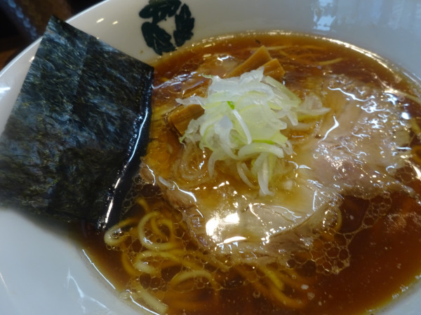 「醤油らぁめん　1,000円」@らぁめんかじの葉の写真