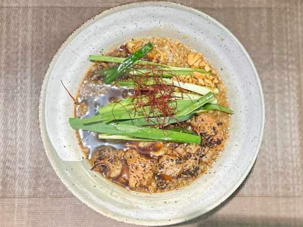 「★ ＜限定Ｅ＞和牛ホルモンらぁ麺(醤油 手揉み)🍜¥1,800」@麺処 はら田の写真