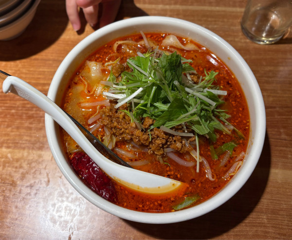 「麻辣刀削麺」@中華料理 牡丹亭 浦和店の写真