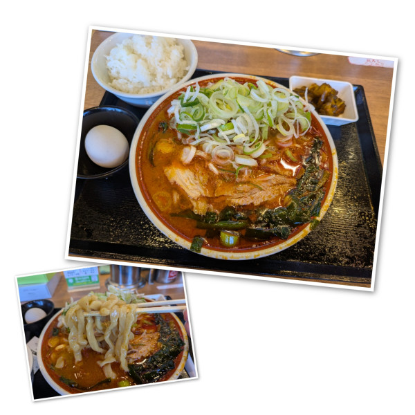 「辛にらラーメン　880円」@麺屋つばき亭 鹿沼さつき大通り店の写真