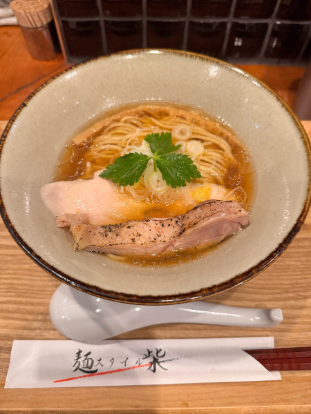 「スタイル醤油」@麺スタイル柴の写真