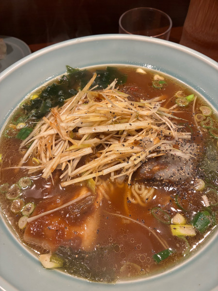 「ネギバラ肉ラーメン」@大吉の写真