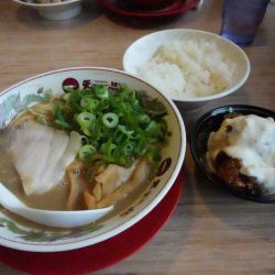 タルタル南蛮定食＋麺硬め