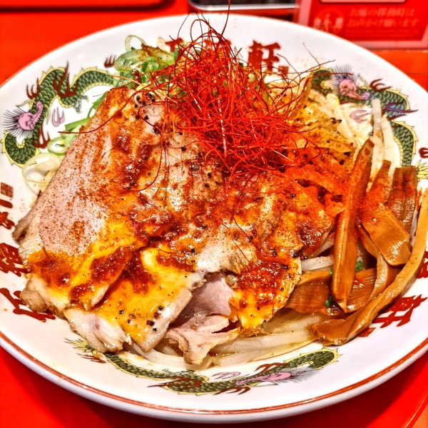 「辛味噌油そば（￥920）」@伍福軒 目黒店の写真