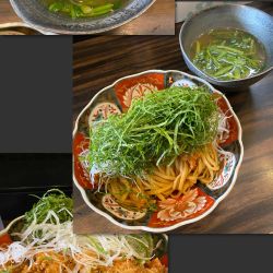 [限定] あんこうの和風まぜそば¥2000