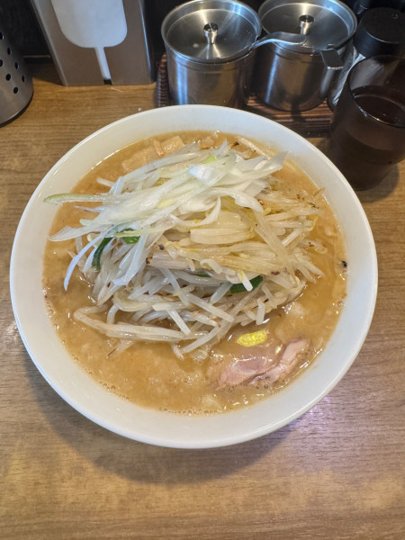 「味噌ラーメン（大盛）➕もやし大盛」@味噌麺処 田坂屋の写真