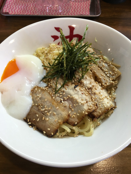 「油そば」@きりん寺 河内天美駅前店の写真