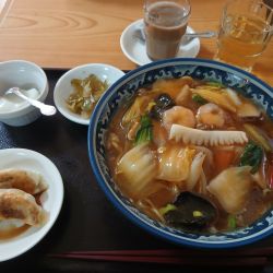 五目そばセット 1080円