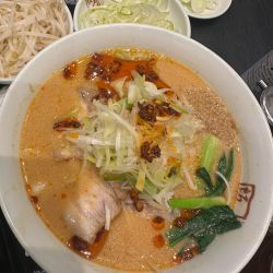 新濃厚ごま味噌ラーメン1090＋白髪ネギ190+もやし140