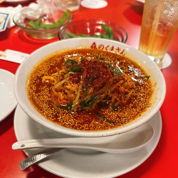「秋田辛麺（並）」@川反辛麺 森のくまさんの写真