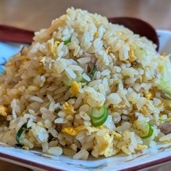 半チャーハン（350円）