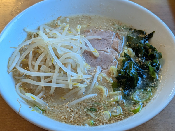 「みそラーメン(650円)」@中華そば はなせきらーめんの写真