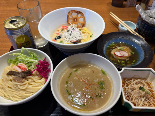 「【10周年記念限定麺】1000円+ハイボール300円」@寿製麺よしかわ 川越店の写真