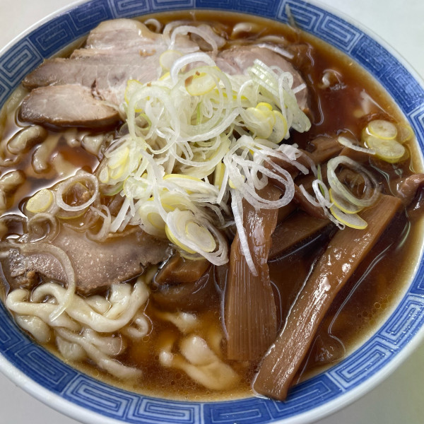 「メンマラーメン　800円」@秀来軒の写真