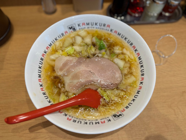 「おいしいラーメン 773円(税込850円)」@どうとんぼり神座 赤坂店の写真