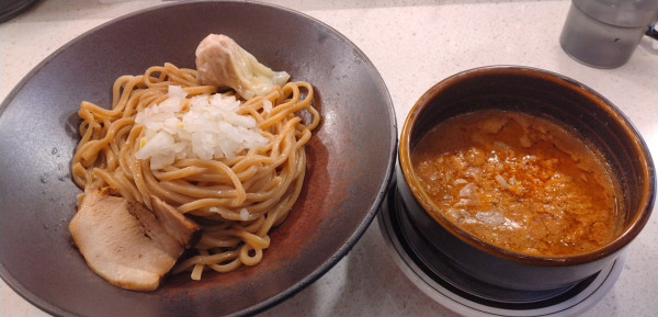 「海老ﾎﾟﾀつけ麺」@SHRIMP NOODLE 海老ポタの写真