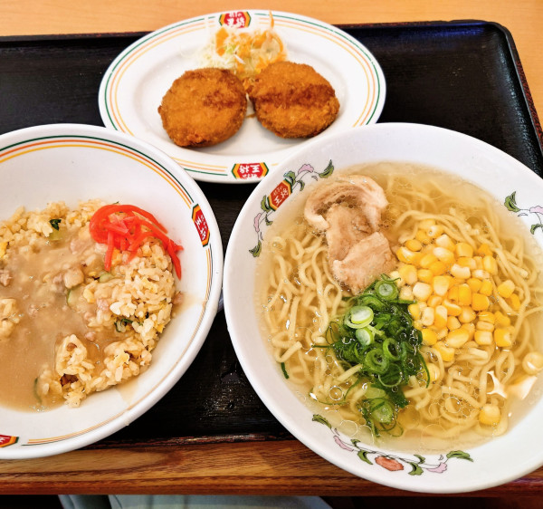 「日替わりランチ」@餃子の王将 大宮南中野店の写真