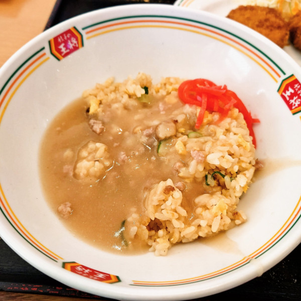 「日替わりランチ」@餃子の王将 大宮南中野店の写真