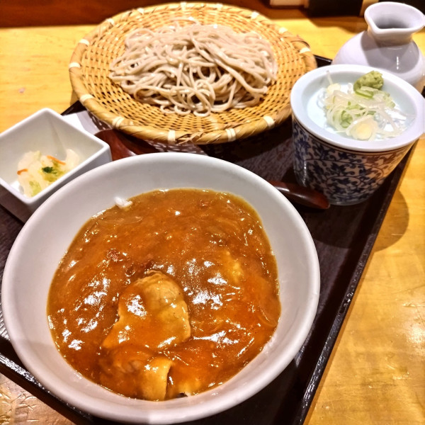 「カレー丼とそば（￥980）」@吉祥庵 グランデュオ蒲田店の写真