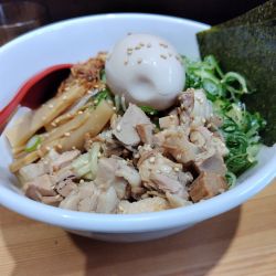 まぜそば中盛1050円