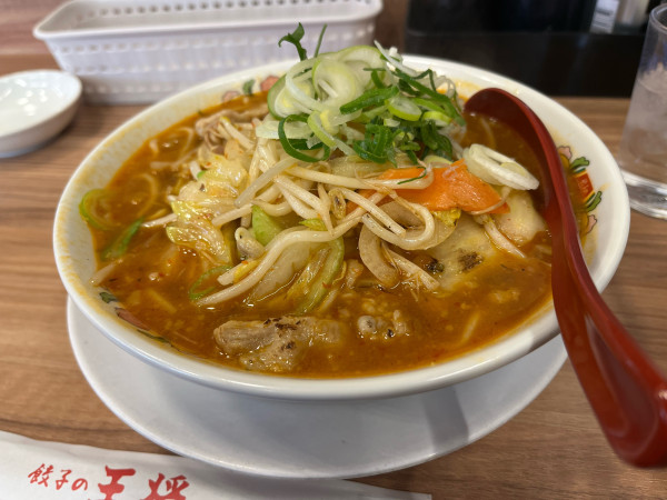 「火鍋湯麺」@餃子の王将 安東店の写真