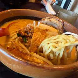 北海道味噌らーめん・炙りチャーシュー1枚 味噌漬け玉子トッピング