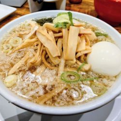メンマ源流醬油+半熟塩玉子