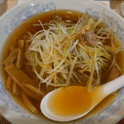 【限定】ネギしょうゆラーメン ¥750