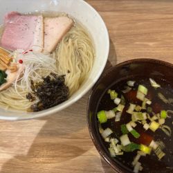 霧島鶏つけそば　醤油