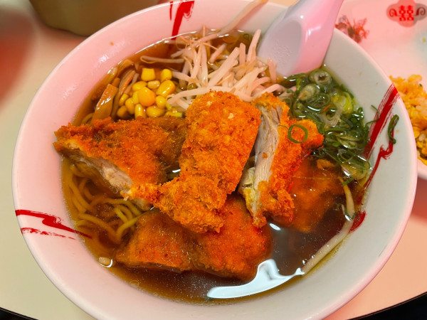 「カツらーめん　￥８５０」@さだの苑の写真