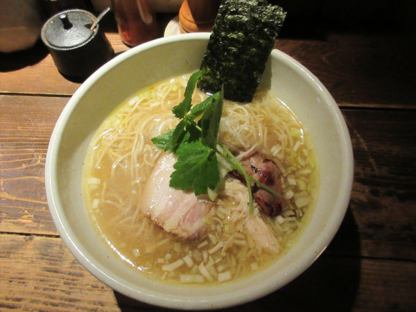 「鶏そば（1,100円）」@神田とりそば なな蓮の写真