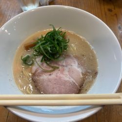 豚白湯らぁめん+貝柱替え玉