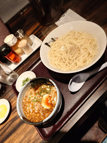 「つけ麺（温）」@麺屋しょうじの写真