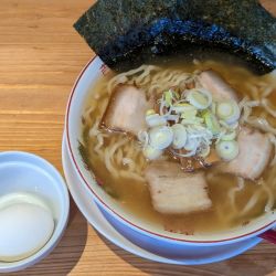 朝ラー中華そば