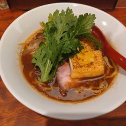 【限定】赤味噌そば¥1400-