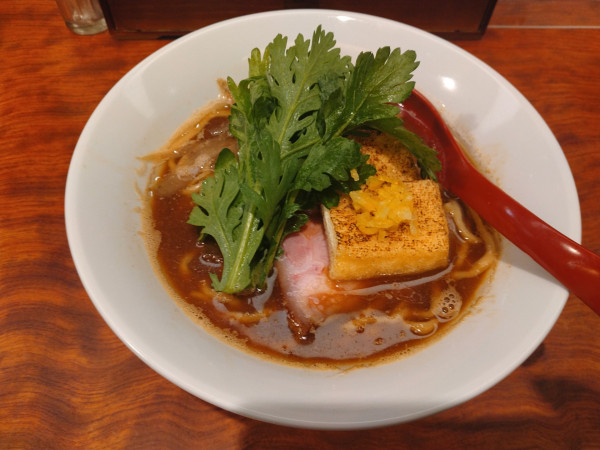 「【限定】赤味噌そば¥1400-」@三馬路 東京店の写真