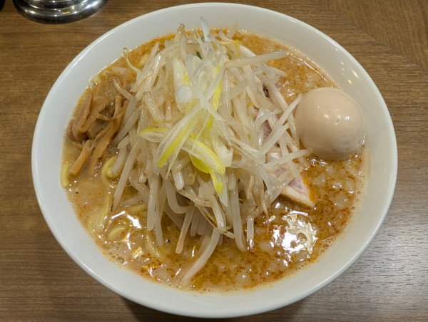 「味玉辛味噌ラーメン」@味噌麺処 田坂屋の写真