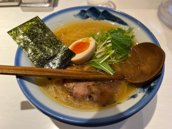 「柚子塩らーめん」@AFURI 新宿ルミネの写真