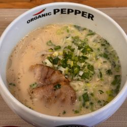 早摘み青唐辛子らーめん　1100円