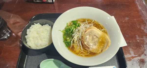 「下松牛骨ラーメン」@下松サービスエリア下り フードコートの写真