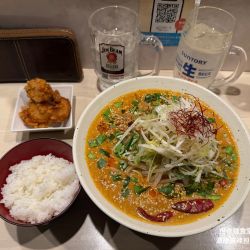 濃厚麻辣担々麺セット