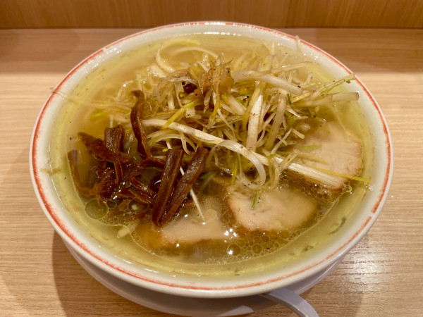 「ねぎそば」@中華そば専門 田中そば店 武蔵境店の写真